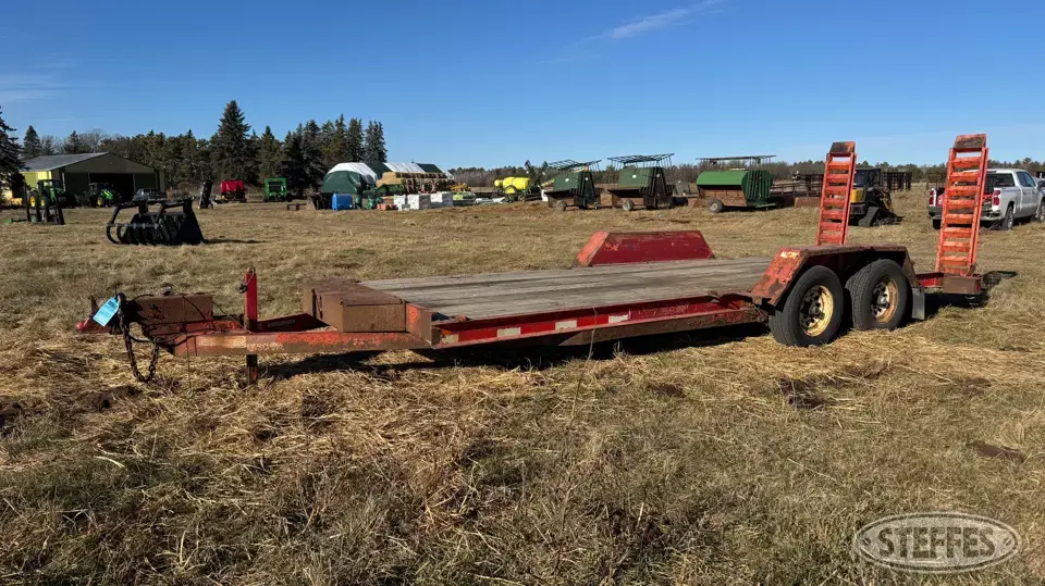 2015 Felling FT-10 E Flatbed Trailer