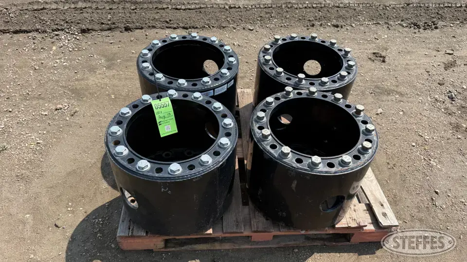 (4) Unverferth wheel spacers Ag Equipment Part