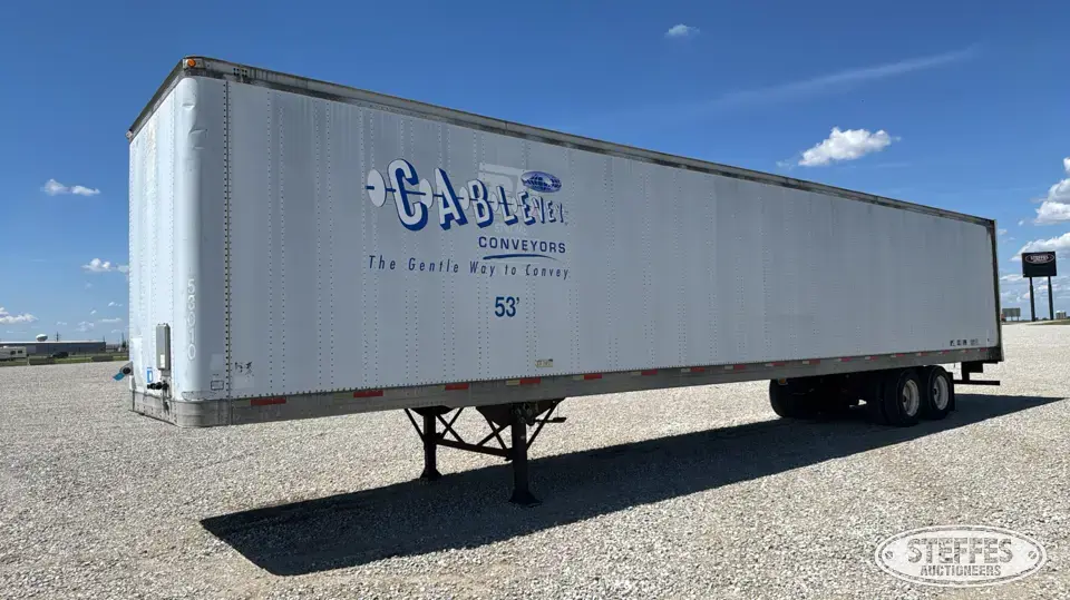 2000 Trailmobile Van Trailer