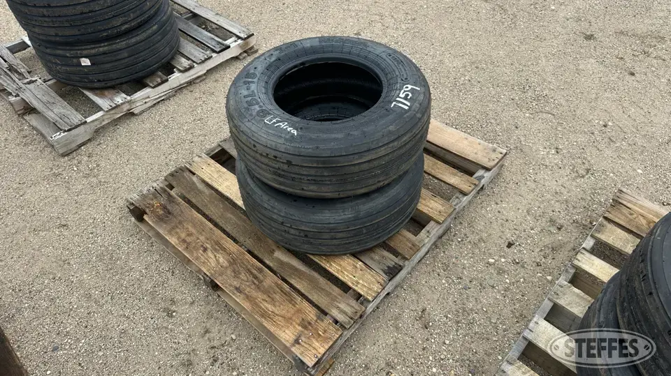 (2) Marcher 9.5L-15 tires Tractor-Implement Tire