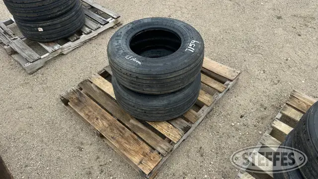 (2) Marcher 9.5L-15 tires
