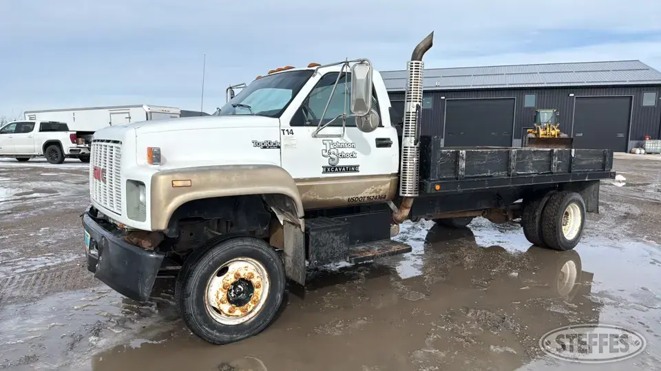 1990 GMC TopKick Flatbed Truck