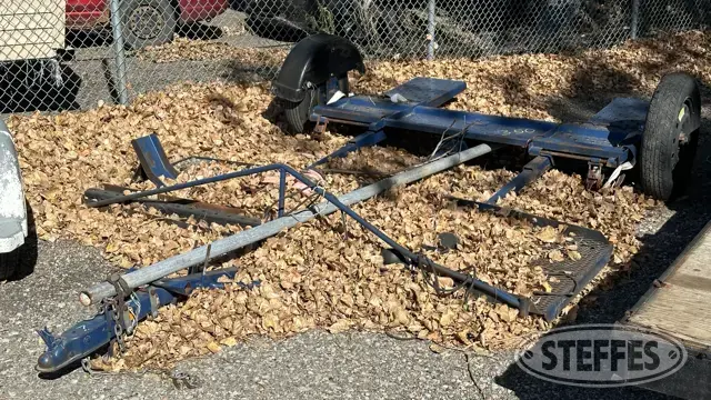 Shop-built car dolly