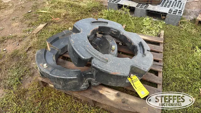 (2) New Holland rear wheel weights