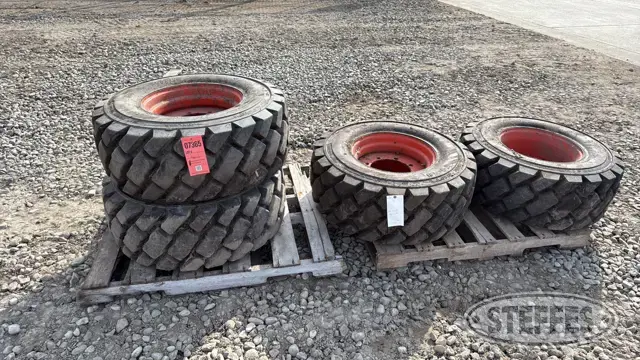 (4) Bobcat 14x17.5 tires