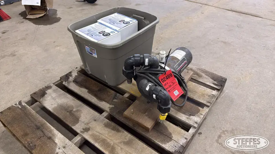 Water pump w/pump alarms Construction Pump