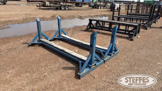 (2) Pipe cradles