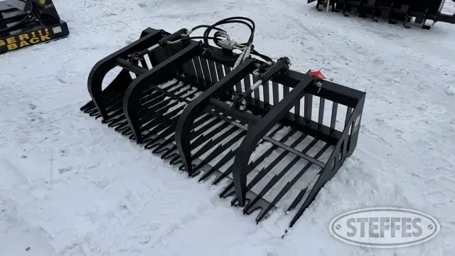 Pabreak rock grapple bucket