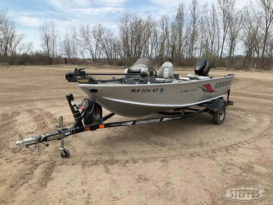 2010 Alumacraft 165CS Boat