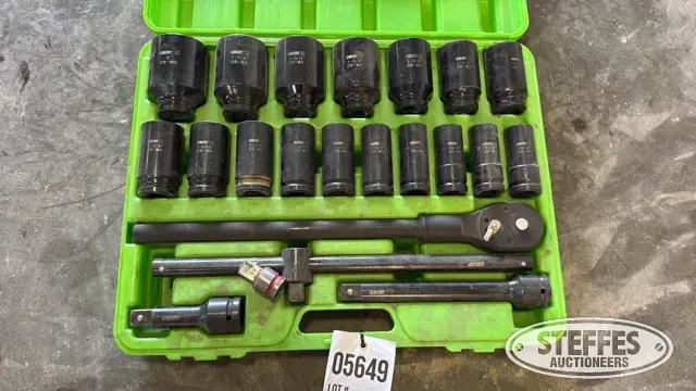 Grip 3/4 socket set