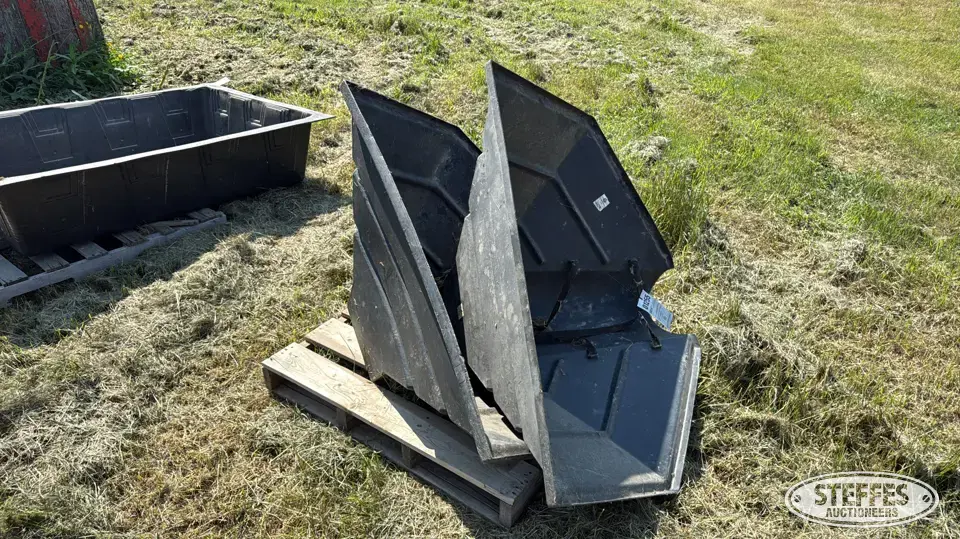 (2) Poly auger hoppers Ag Equipment Part