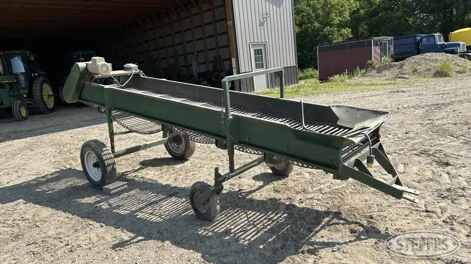 Shop-built potato conveyor