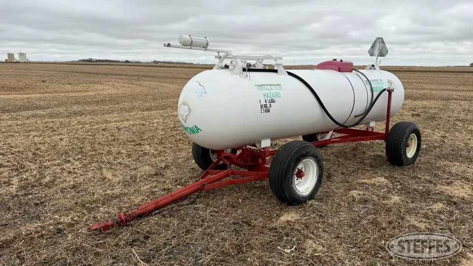 Trinity 1,000 gal. NH3 tank NH3 Trailers-Tank