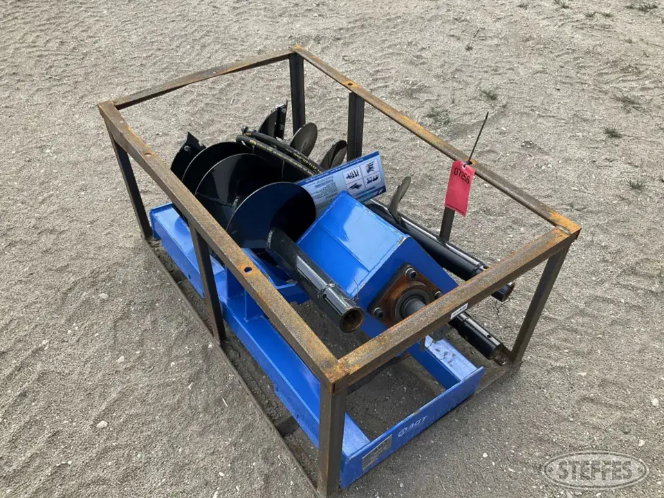 Agrotk ECAG Skid Steer Augers-Post Driver