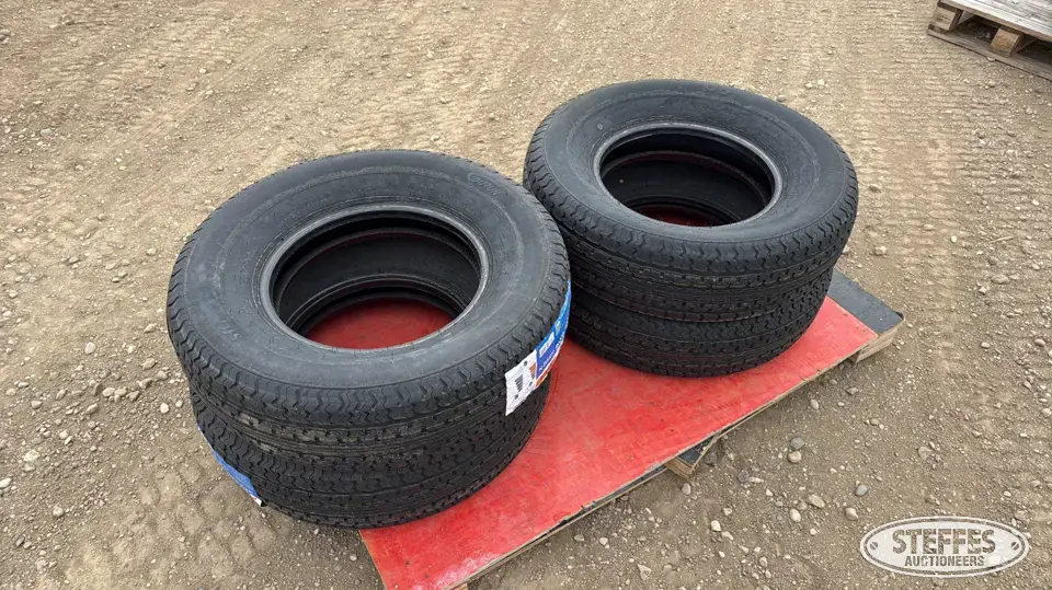 (4) Durun ST225/75R15 trailer tires Passenger-Light Truck Tire