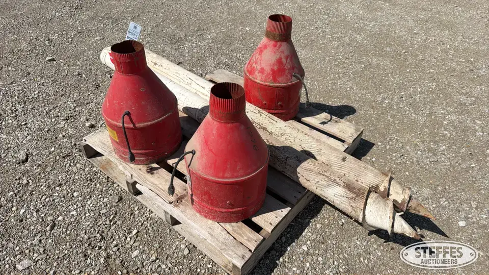 (3) B&W 128 screw-in fans Aeration Equipment