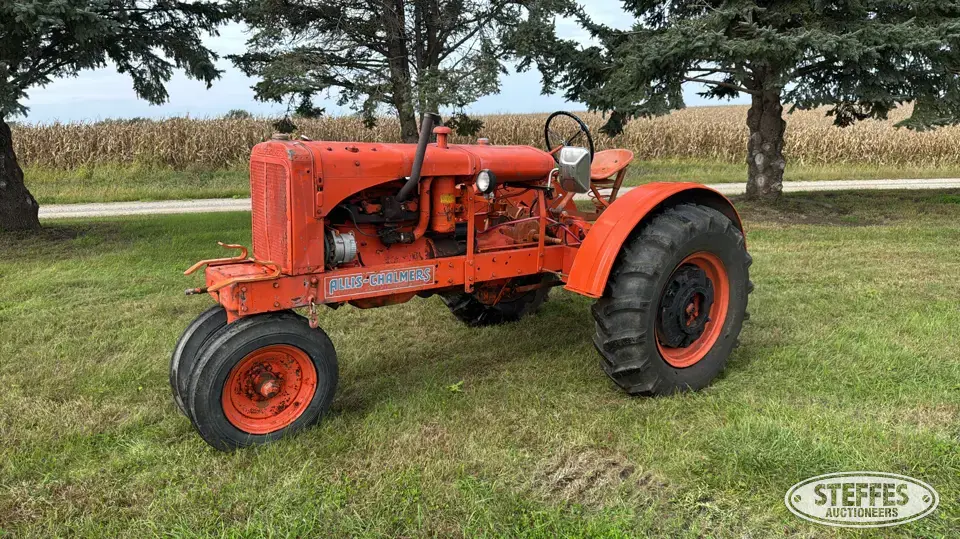 1937 Allis Chalmers WC 2WD Tractor