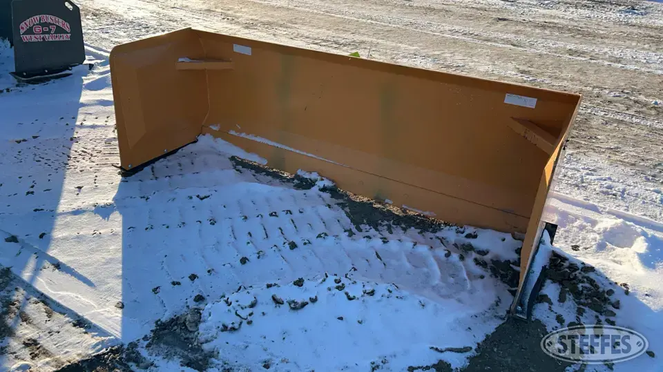 2024 Industrias America SP08 Skid Steer Snow Pushers and Snowblower