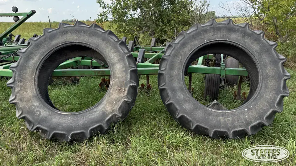 (2) Continental 460/85R38 tires Tractor-Implement Tire