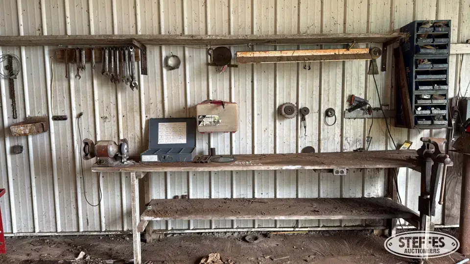 Contents of wall General Tools and Shop Supply