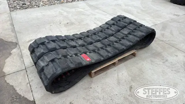 (2) Bridgestone 450x86x58 skid steer tracks
