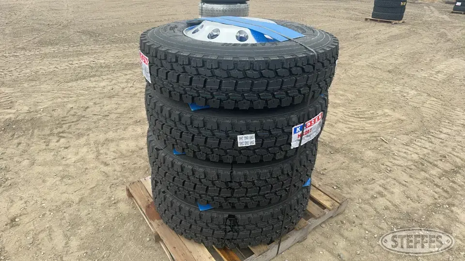 (4) Kapsen HS207 11R22.5 Tires Truck Tire