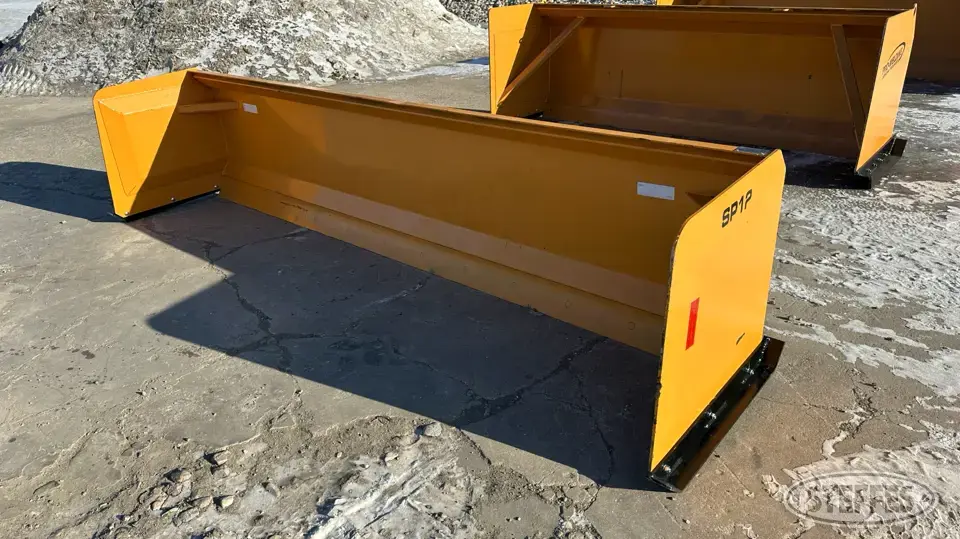 2024 Industrias America SP12 Skid Steer Snow Pushers and Snowblower