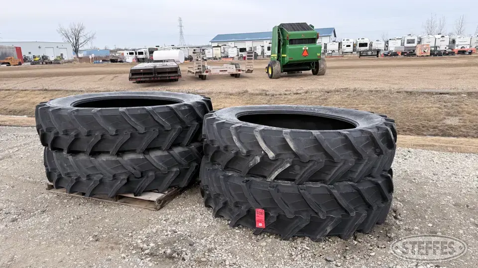 (4) Trelleborg TM600 480/80R50 tires Tractor-Implement Tire