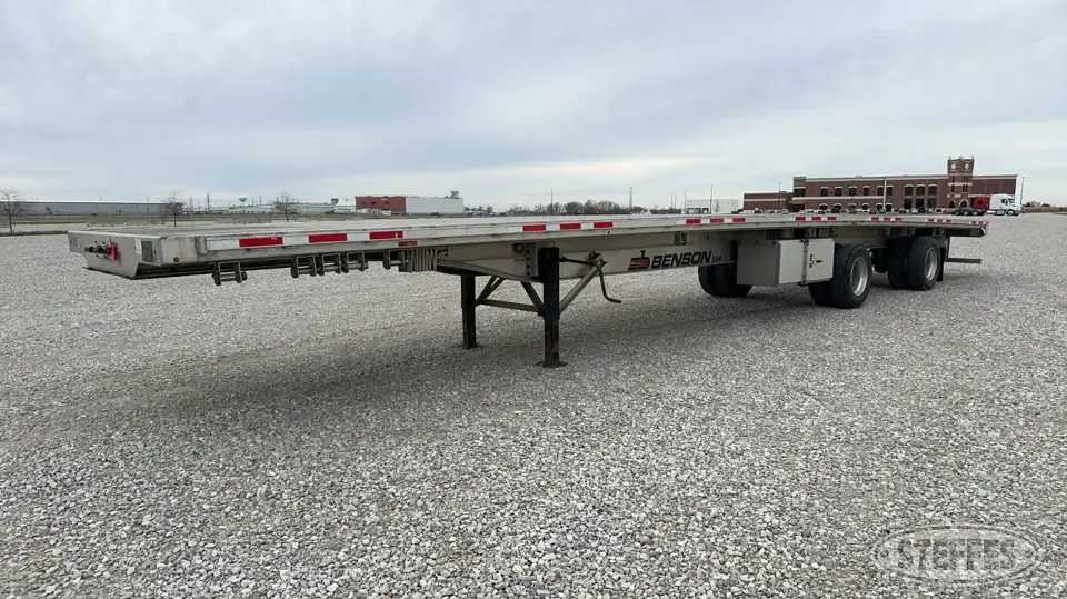 2022 Benson Semi Flatbed Trailer