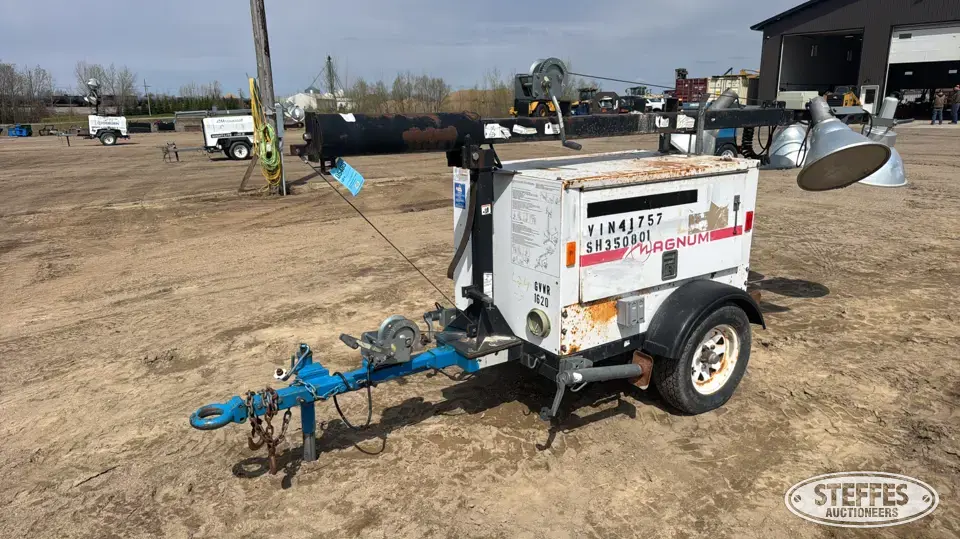 Magnum single axle light tower