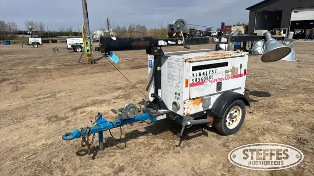 Magnum single axle light tower