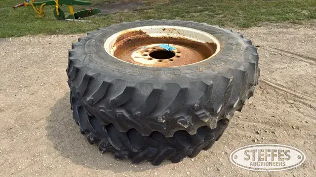 (2) Goodyear 385/85R34 tires
