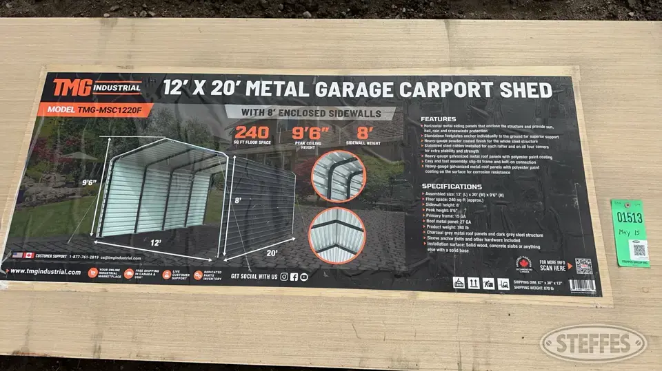 2024 TMG-MSC1220F Personal Property