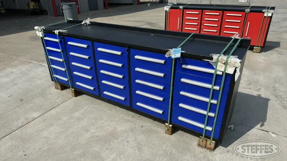 Steelman 10FT-25D-01B Storage and Bench