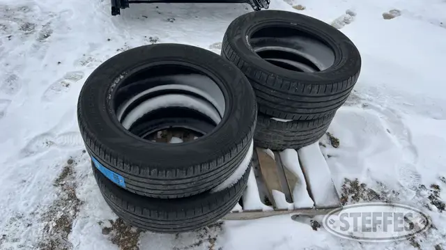 (4) Nokian 245/60R18 tires