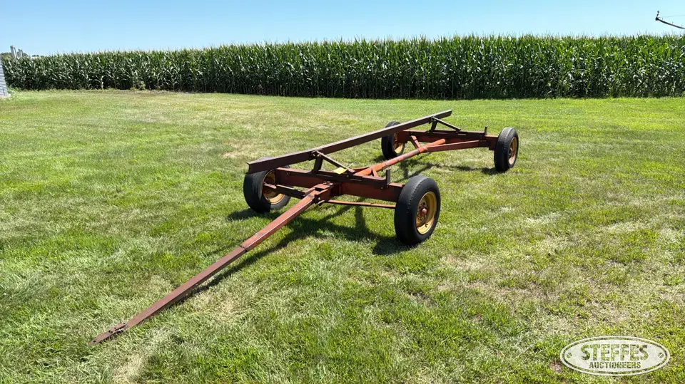 Shop-Built header trailer