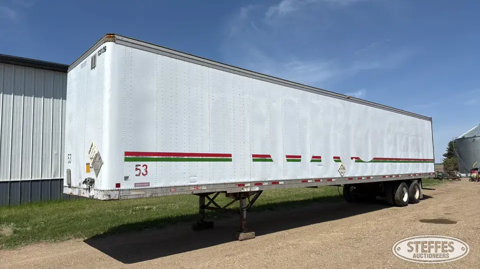 1995 Fruehauf Van Trailer