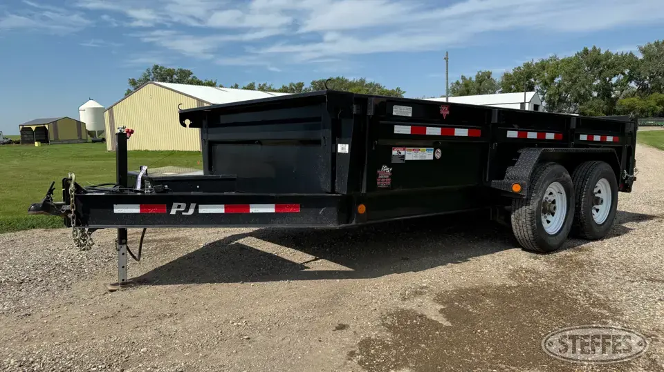 2012 PJ DL142 Bumper Dump Trailer