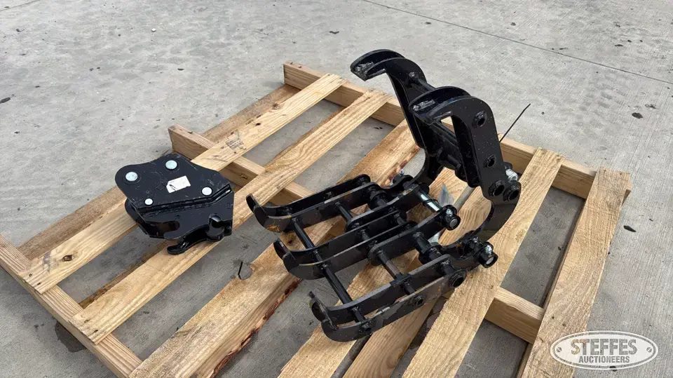 (2) Mini excavator attachments