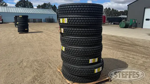(8) Zwarthz 11R24.5 tires