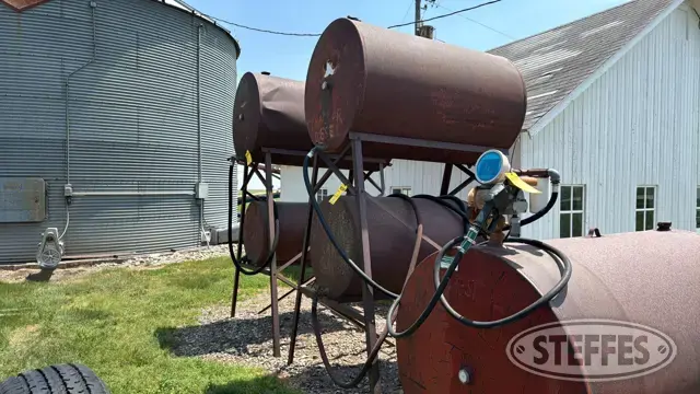 Gravity Flow Fuel Tanks
