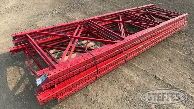 (7) Pallet racking uprights