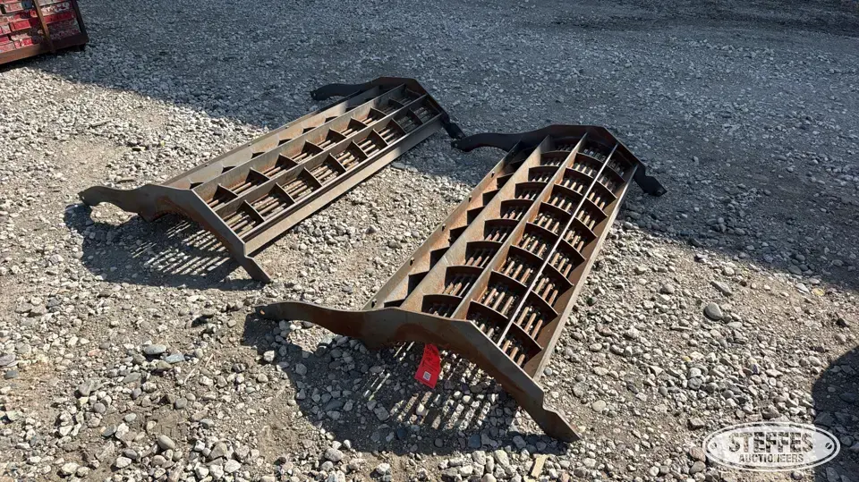 (2) Round bar concaves Ag Equipment Part