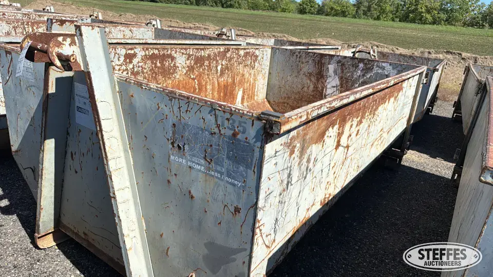 (2) 10 yd. roll-off dumpsters Construction Support Item