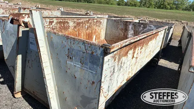 (2) 10 yd. roll-off dumpsters