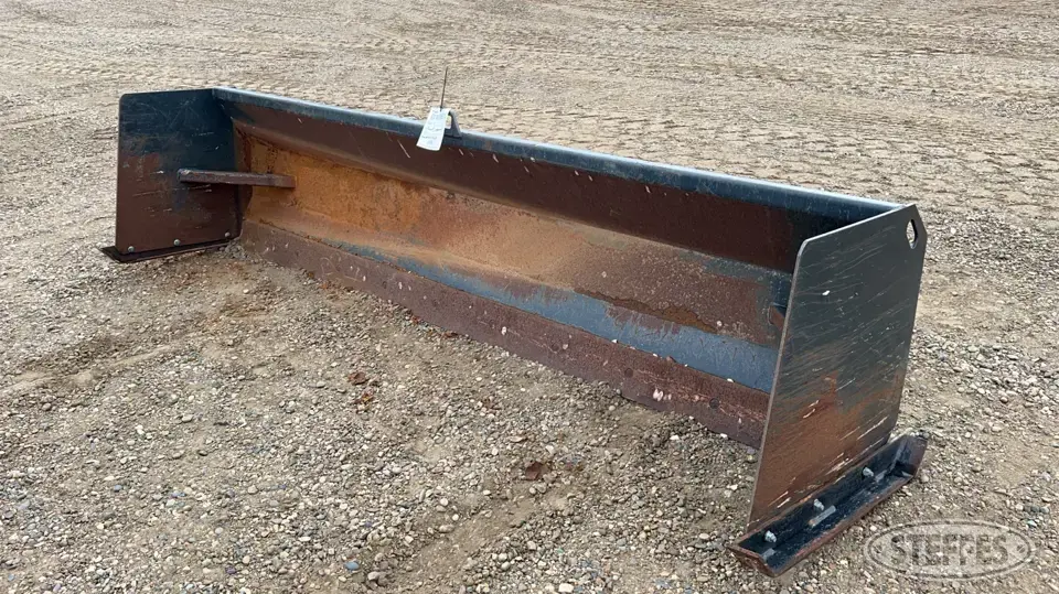 Industrias America G10 Skid Steer Snow Pushers and Snowblower
