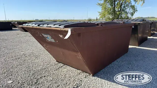 (6) 8 yd. dumpsters