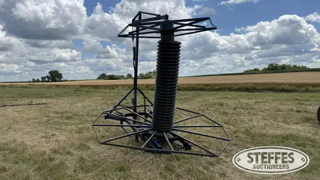 Shop-built drain tile cart