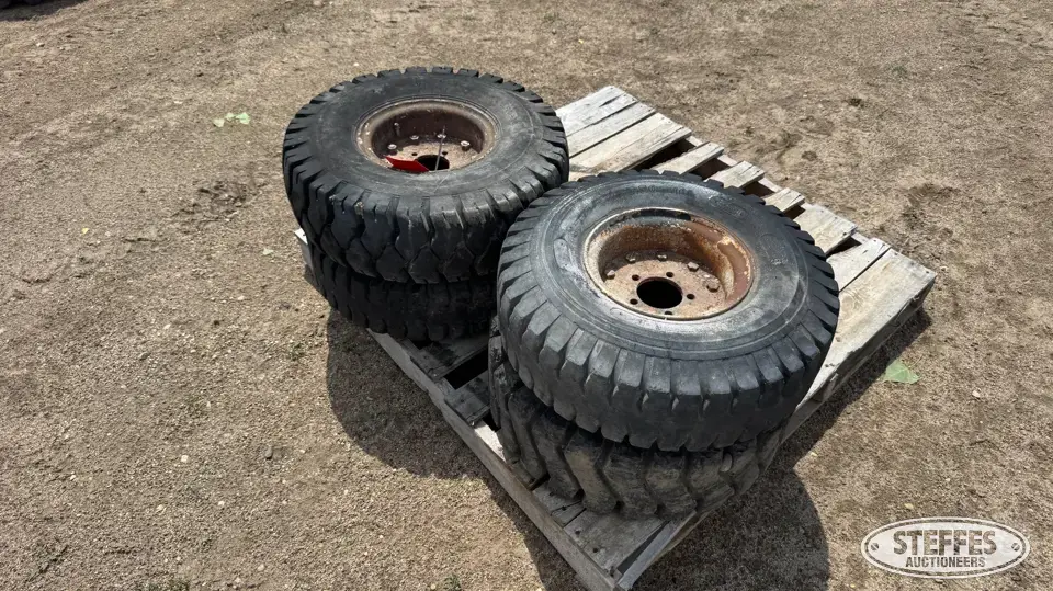 (4) 7.50-10 tires Construction Equipment Tire