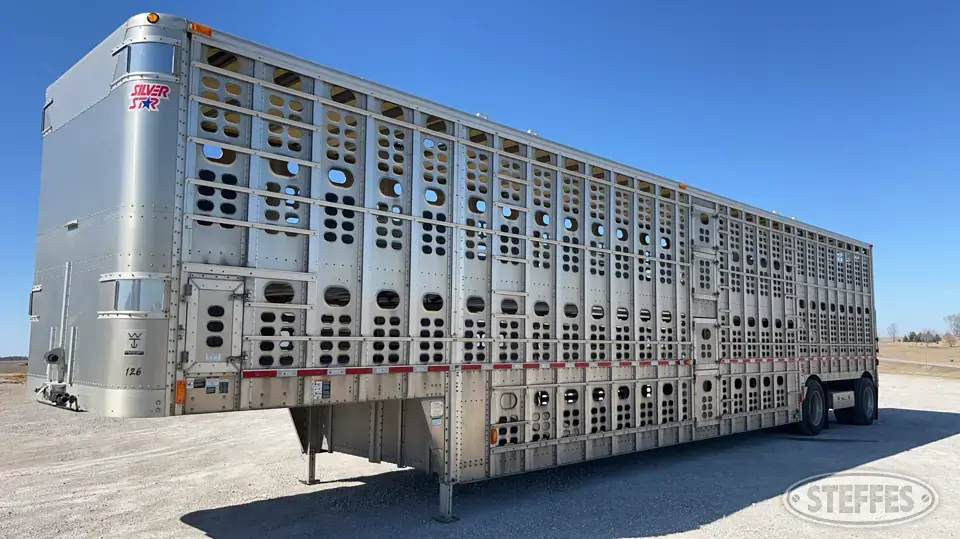 2012 Wilson PSDCL-402HP Semi Livestock Trailer
